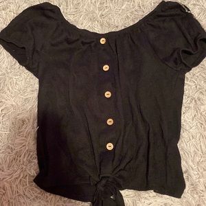 cute black top